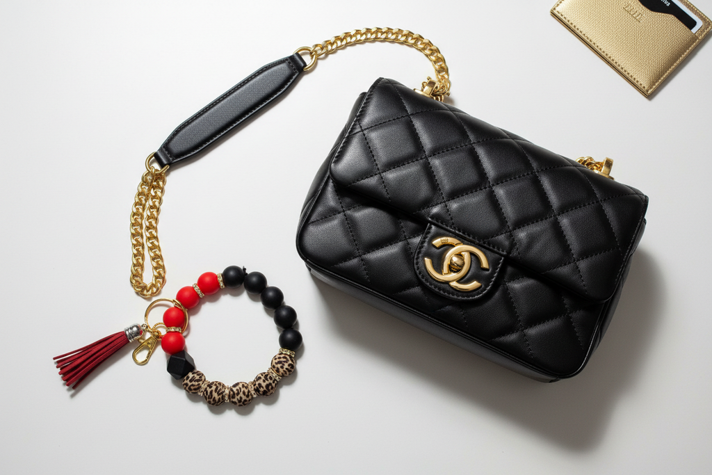 Wild Luxe Wristlet Keychain